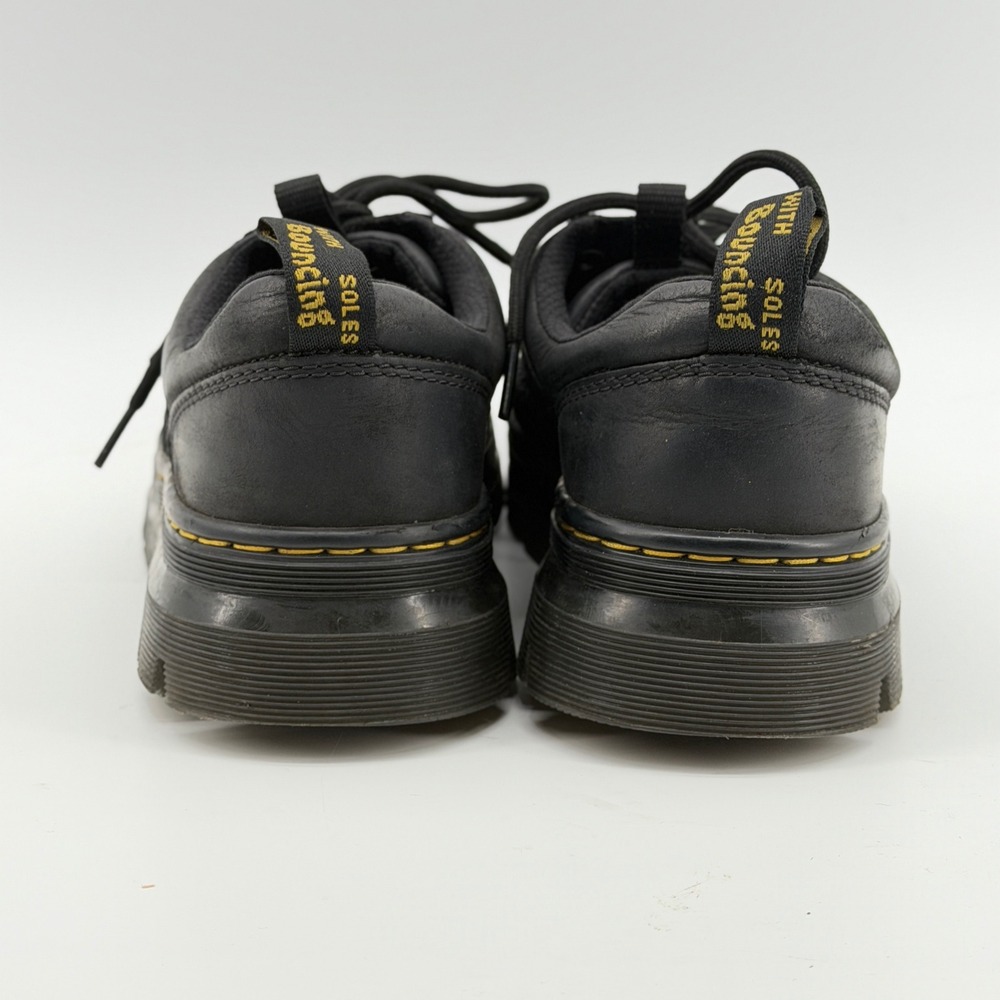 Dr. Martens Reeder Black Wyoming Leather Utility Shoes Mens 8 UK 7 EU 41 LA004 - Picture 5 of 11